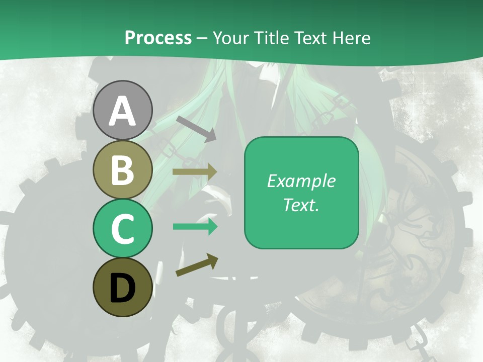 A Powerpoint Presentation With A Green Background PowerPoint Template