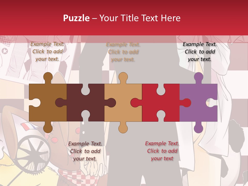 A Man And Woman Standing Next To Each Other PowerPoint Template