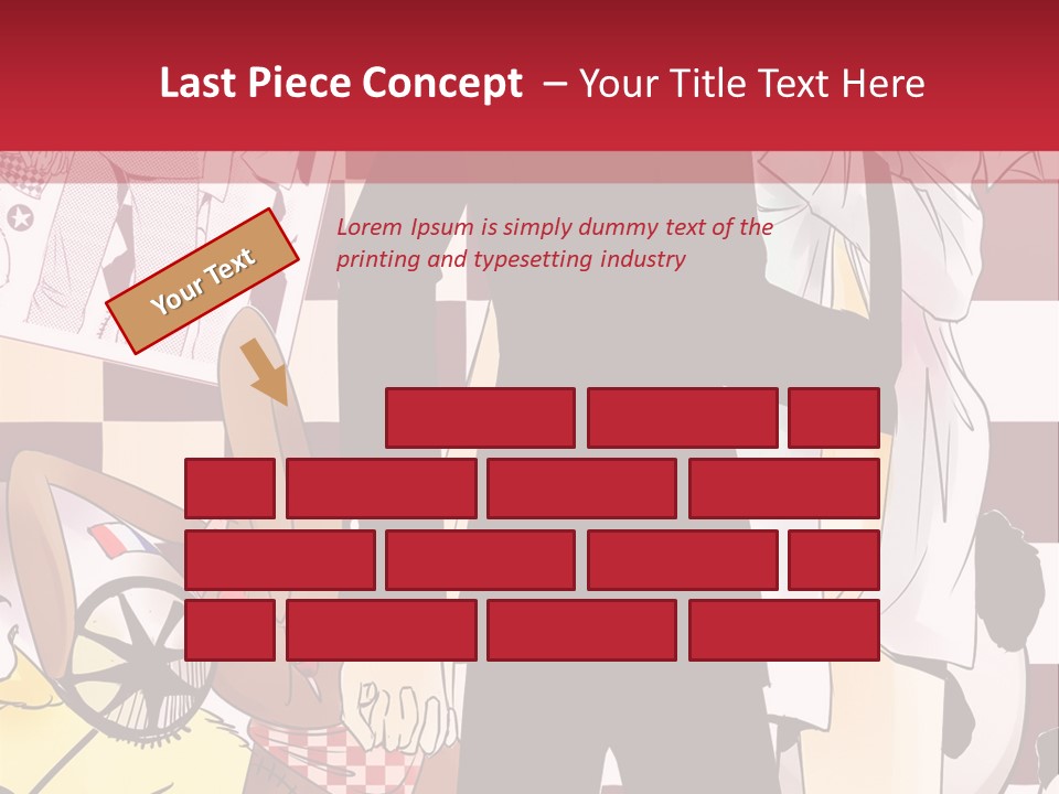 A Man And Woman Standing Next To Each Other PowerPoint Template