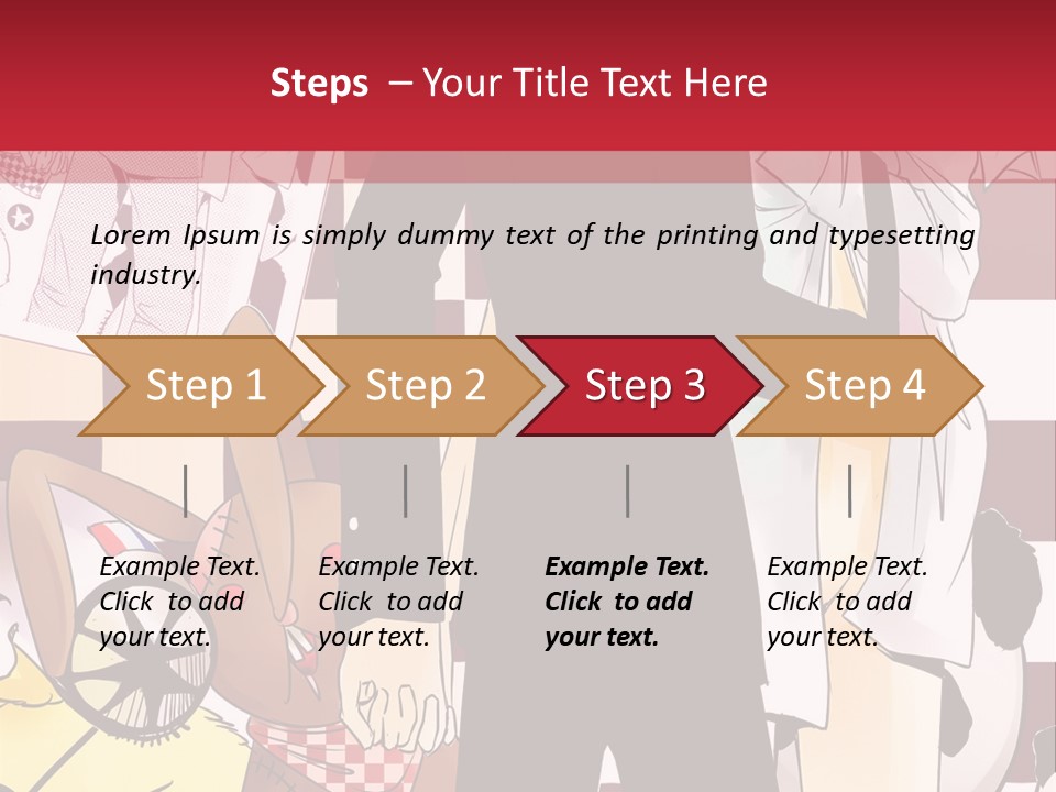 A Man And Woman Standing Next To Each Other PowerPoint Template
