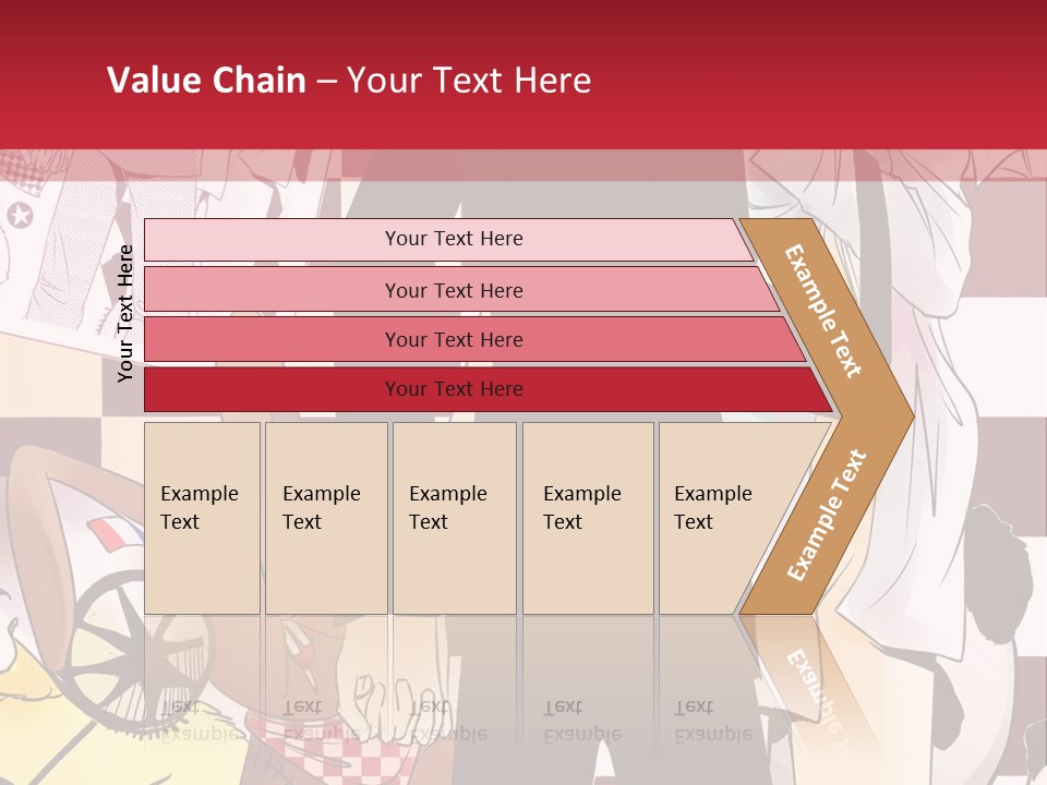 A Man And Woman Standing Next To Each Other PowerPoint Template