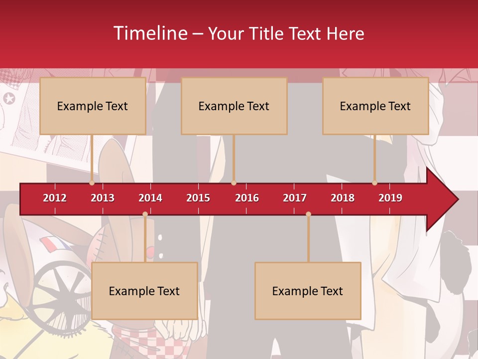 A Man And Woman Standing Next To Each Other PowerPoint Template