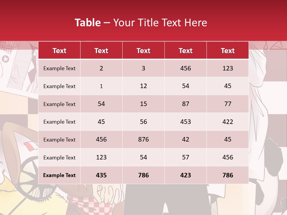 A Man And Woman Standing Next To Each Other PowerPoint Template