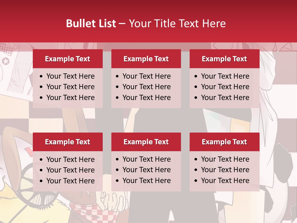 A Man And Woman Standing Next To Each Other PowerPoint Template