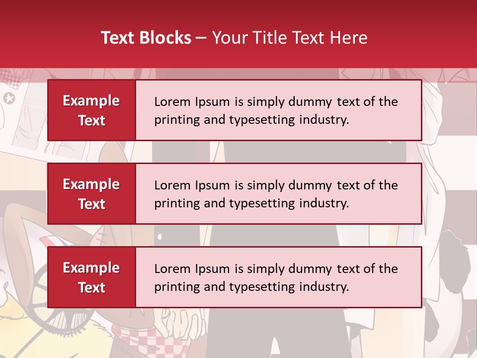 A Man And Woman Standing Next To Each Other PowerPoint Template