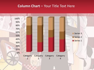 A Man And Woman Standing Next To Each Other PowerPoint Template