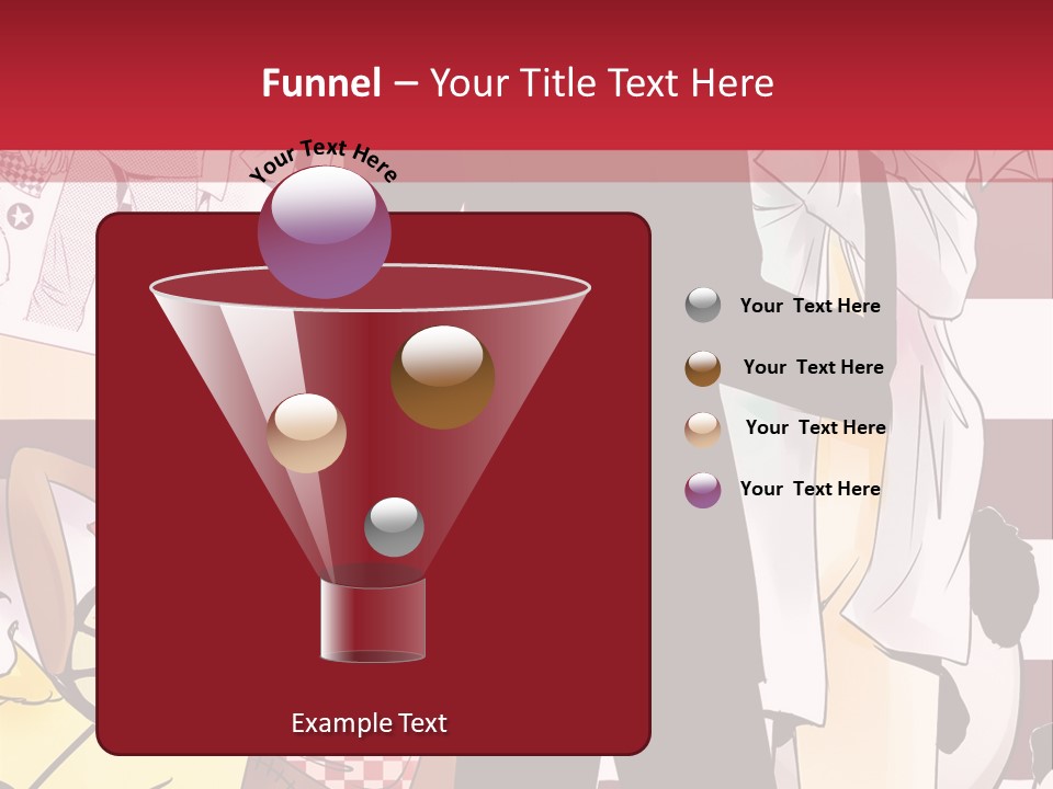 A Man And Woman Standing Next To Each Other PowerPoint Template