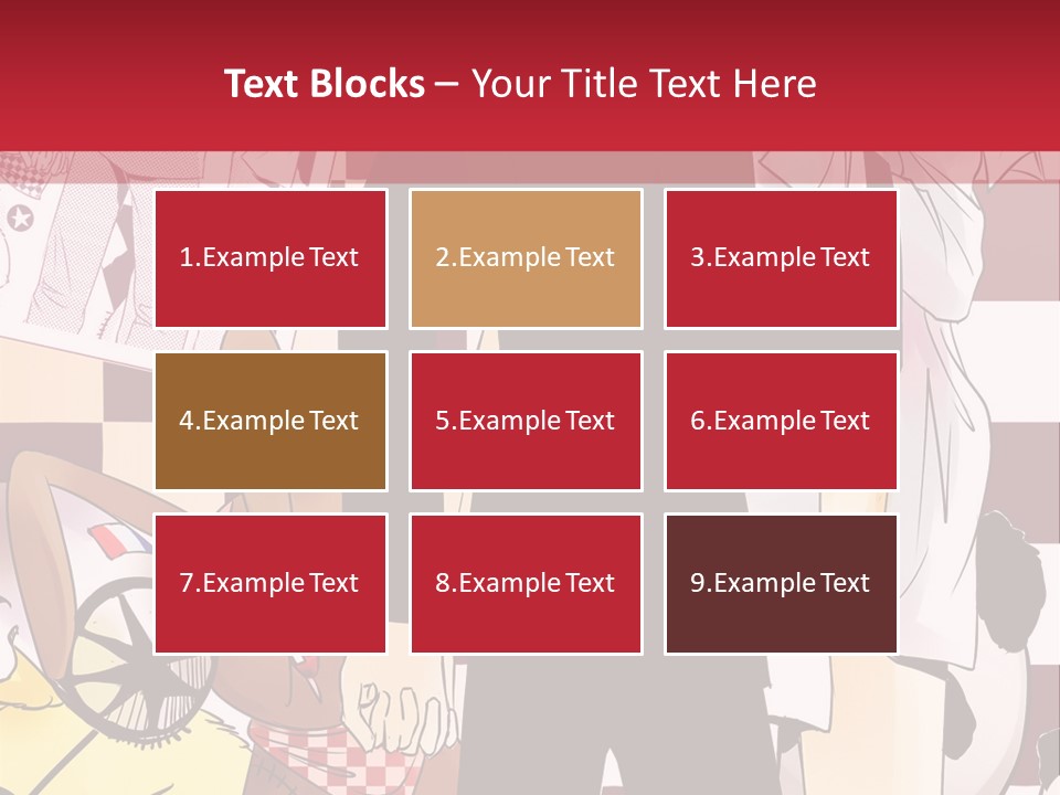A Man And Woman Standing Next To Each Other PowerPoint Template