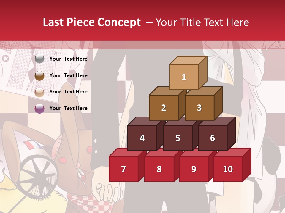 A Man And Woman Standing Next To Each Other PowerPoint Template