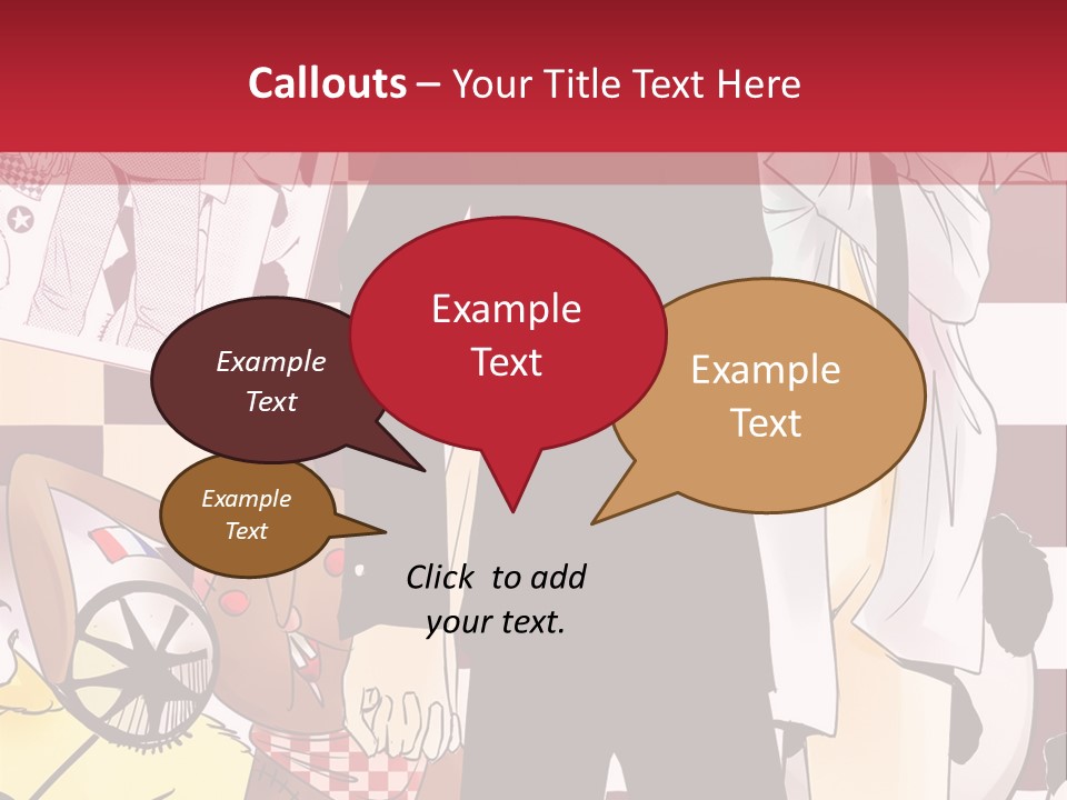 A Man And Woman Standing Next To Each Other PowerPoint Template