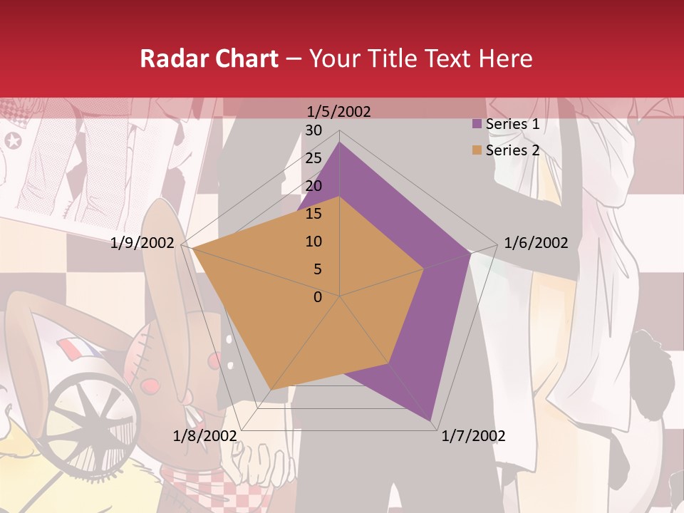 A Man And Woman Standing Next To Each Other PowerPoint Template