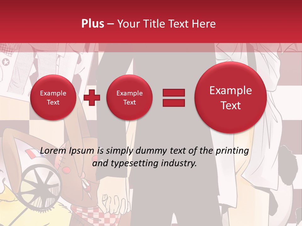 A Man And Woman Standing Next To Each Other PowerPoint Template