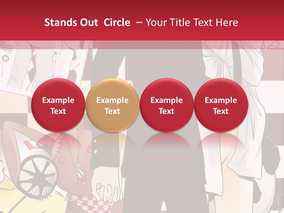 A Man And Woman Standing Next To Each Other PowerPoint Template