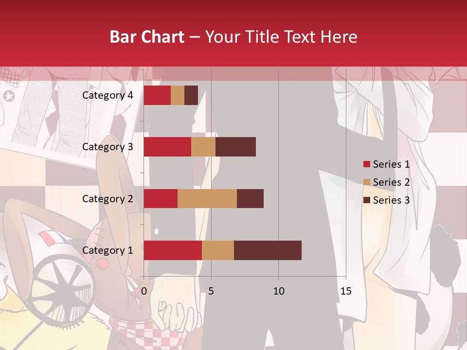 A Man And Woman Standing Next To Each Other PowerPoint Template