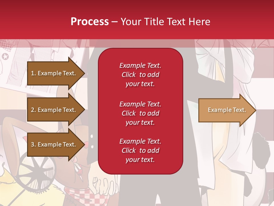A Man And Woman Standing Next To Each Other PowerPoint Template