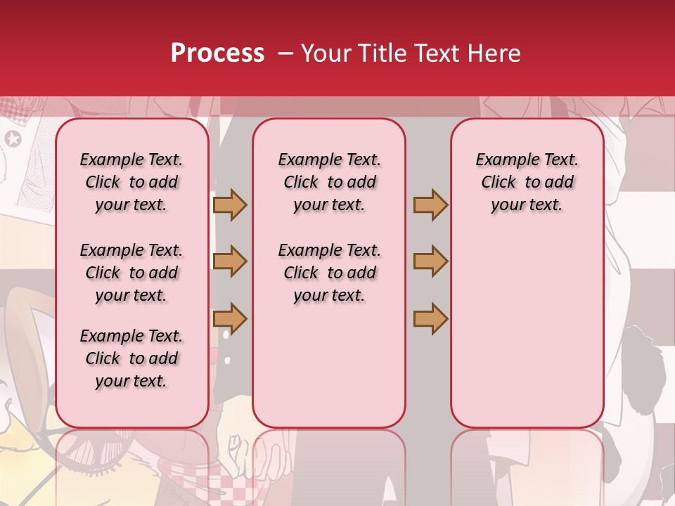 A Man And Woman Standing Next To Each Other PowerPoint Template