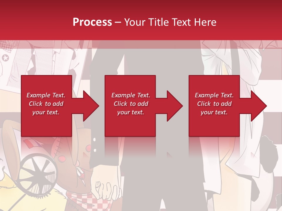 A Man And Woman Standing Next To Each Other PowerPoint Template