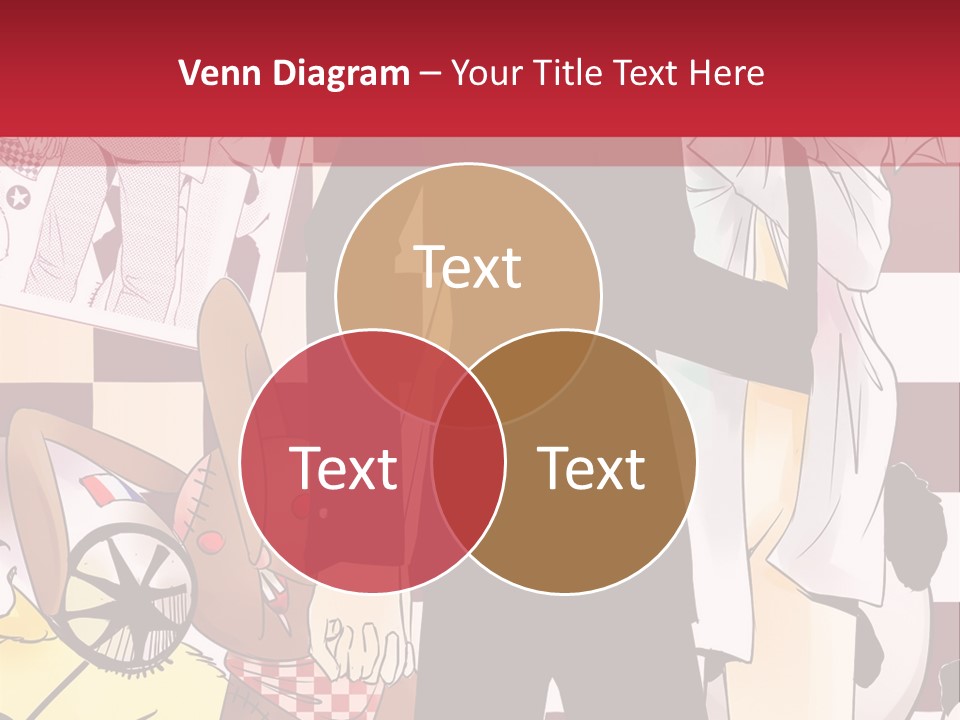 A Man And Woman Standing Next To Each Other PowerPoint Template