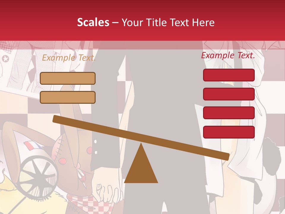 A Man And Woman Standing Next To Each Other PowerPoint Template
