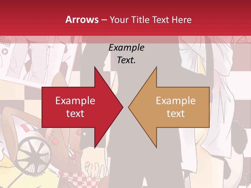A Man And Woman Standing Next To Each Other PowerPoint Template