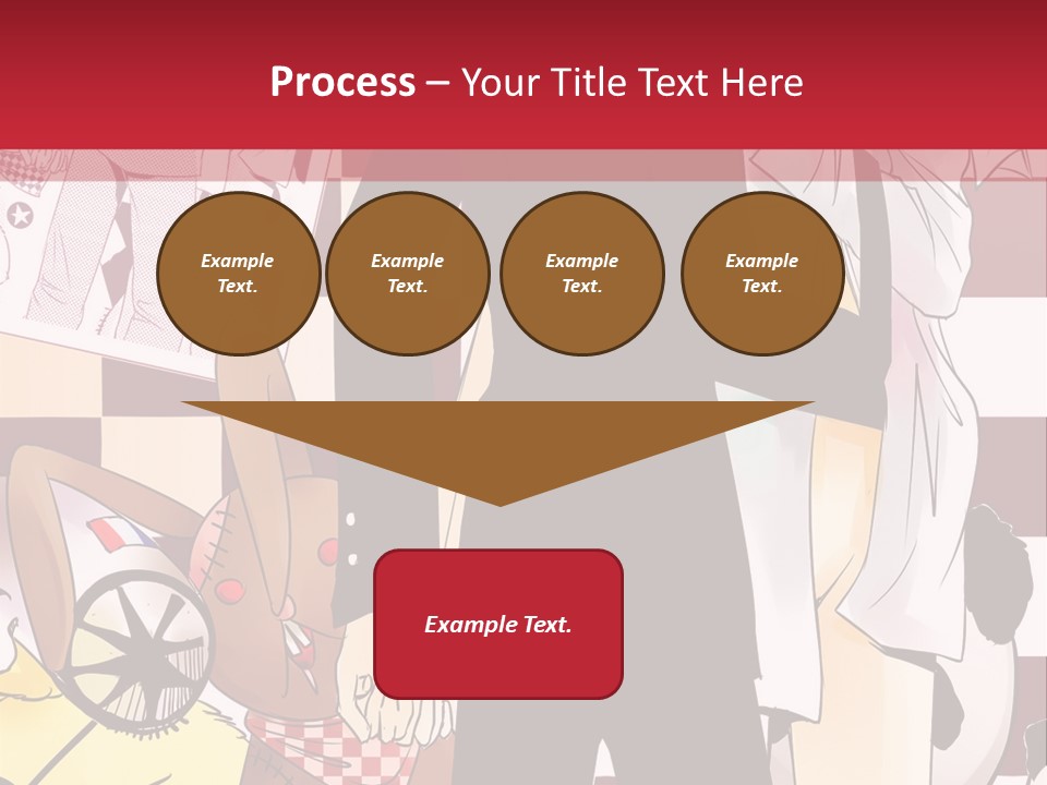 A Man And Woman Standing Next To Each Other PowerPoint Template
