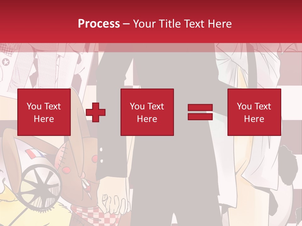 A Man And Woman Standing Next To Each Other PowerPoint Template
