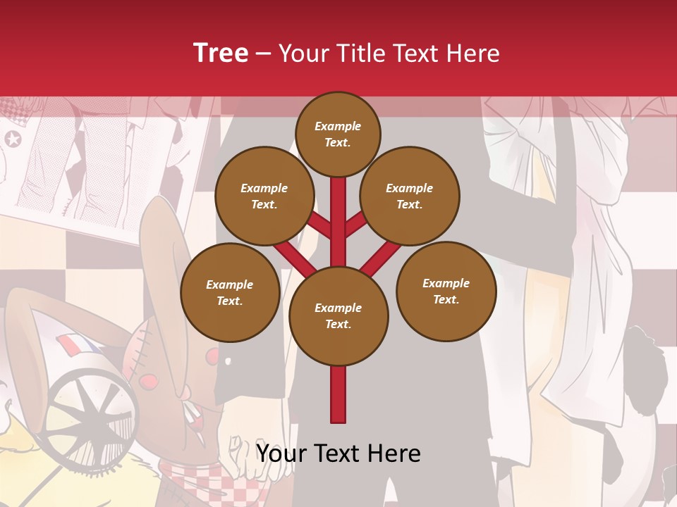 A Man And Woman Standing Next To Each Other PowerPoint Template