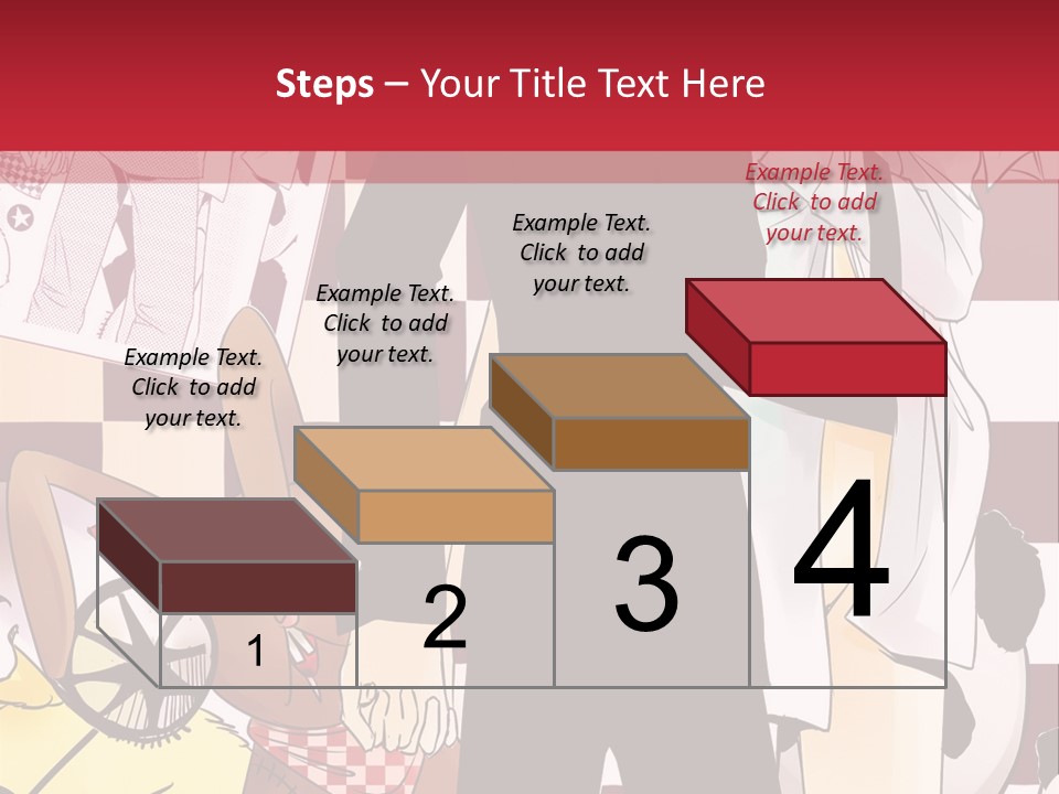 A Man And Woman Standing Next To Each Other PowerPoint Template