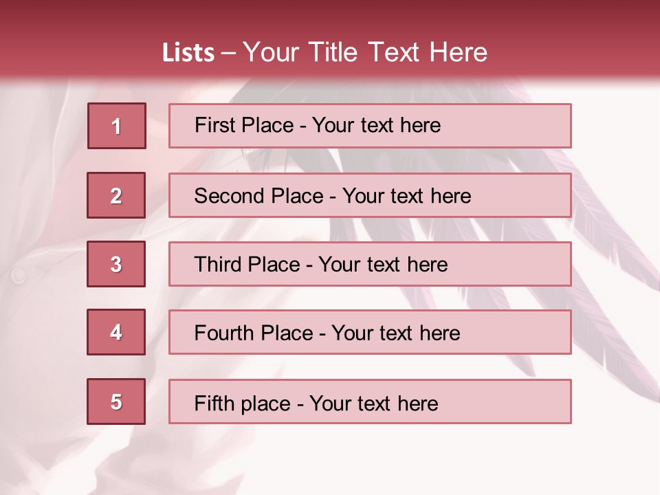 A Woman With Purple Hair And Black Wings PowerPoint Template