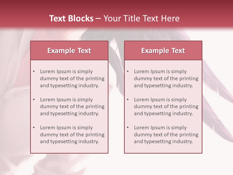 A Woman With Purple Hair And Black Wings PowerPoint Template