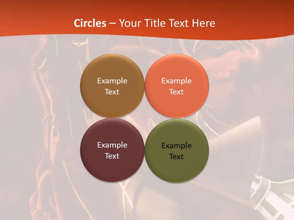 A Man And A Woman Are Standing In Front Of A Full Moon PowerPoint Template