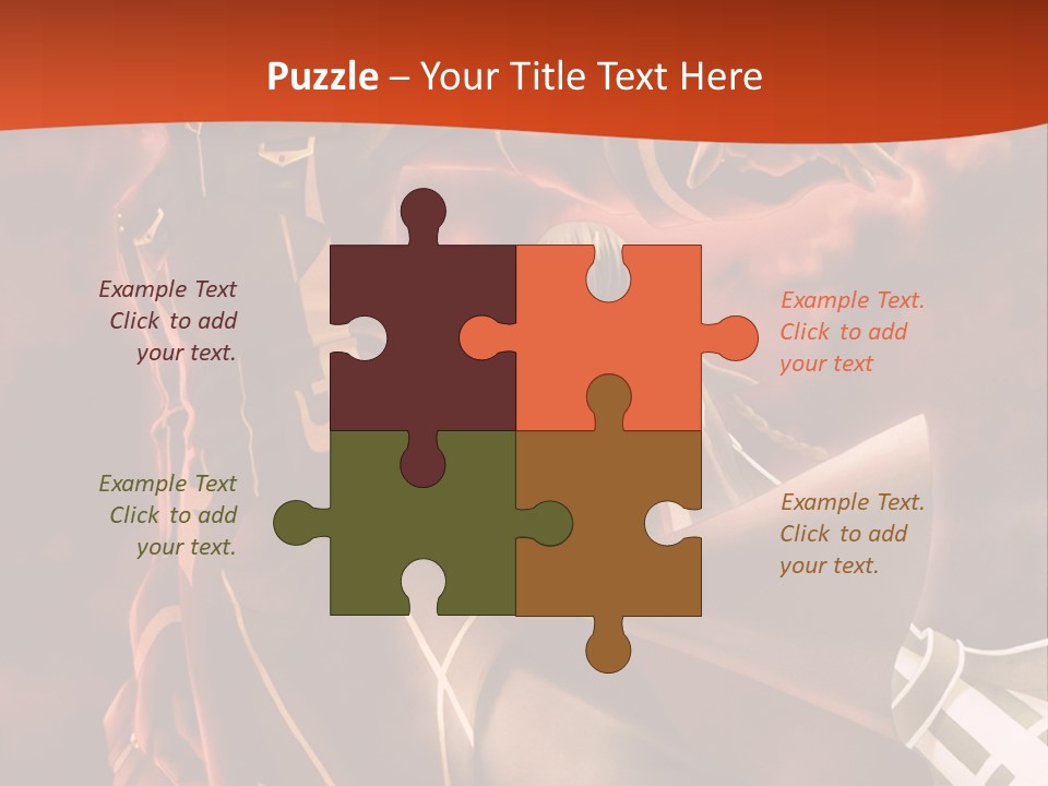 A Man And A Woman Are Standing In Front Of A Full Moon PowerPoint Template