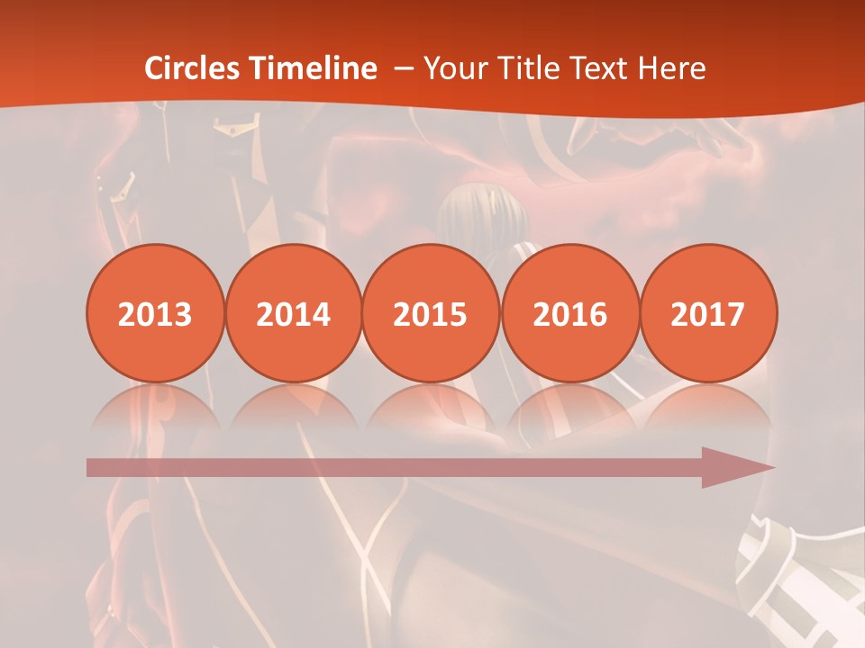 A Man And A Woman Are Standing In Front Of A Full Moon PowerPoint Template