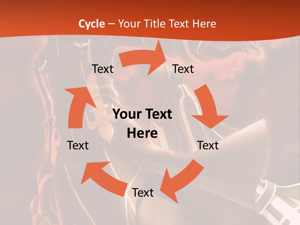 A Man And A Woman Are Standing In Front Of A Full Moon PowerPoint Template