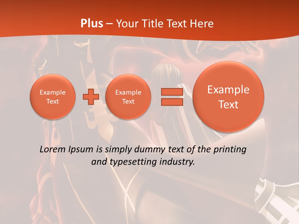 A Man And A Woman Are Standing In Front Of A Full Moon PowerPoint Template
