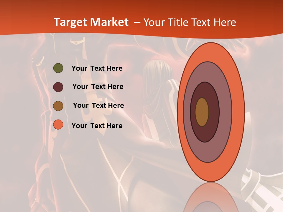 A Man And A Woman Are Standing In Front Of A Full Moon PowerPoint Template