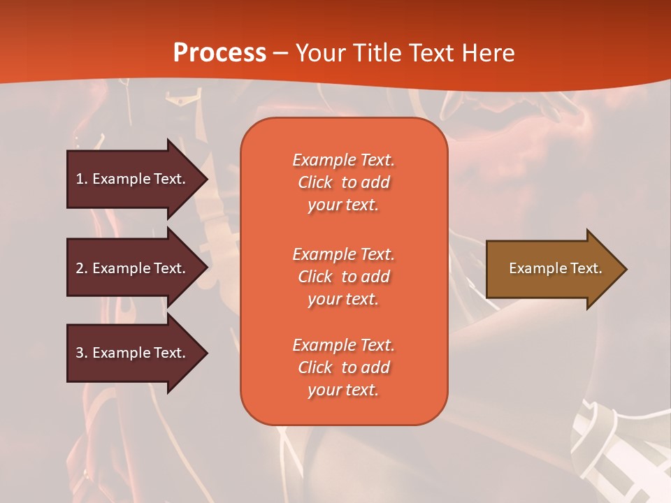 A Man And A Woman Are Standing In Front Of A Full Moon PowerPoint Template