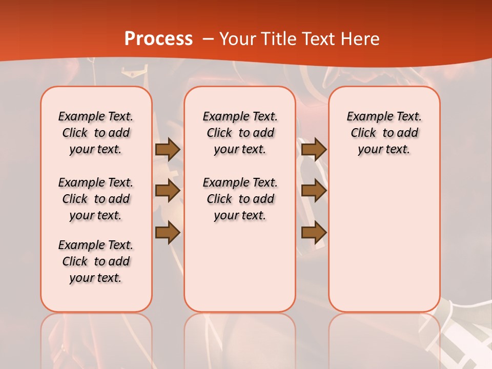 A Man And A Woman Are Standing In Front Of A Full Moon PowerPoint Template