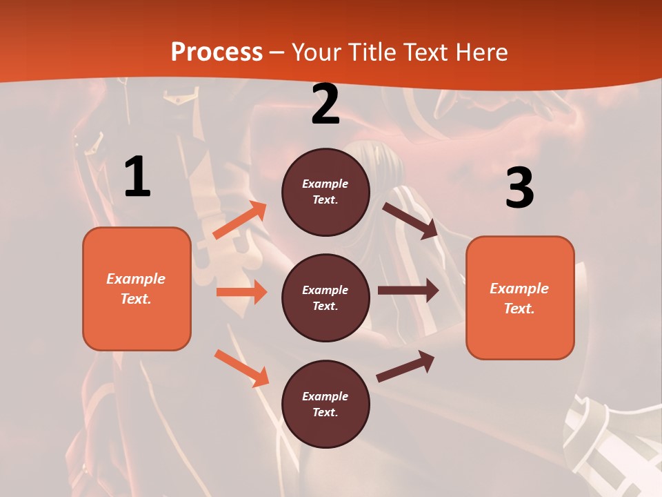 A Man And A Woman Are Standing In Front Of A Full Moon PowerPoint Template