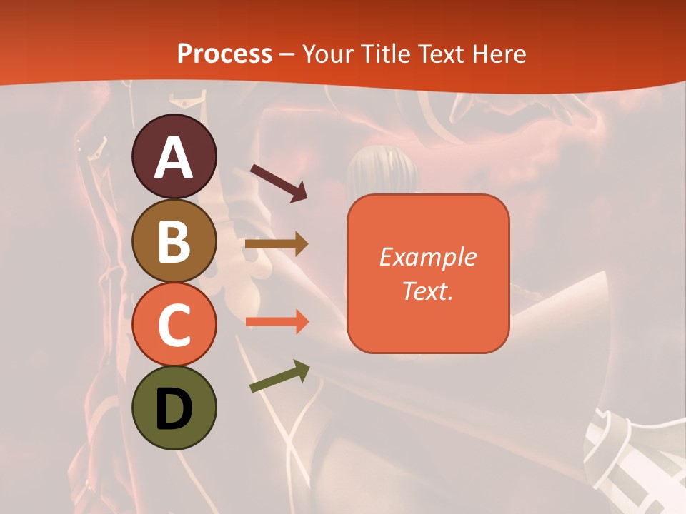 A Man And A Woman Are Standing In Front Of A Full Moon PowerPoint Template