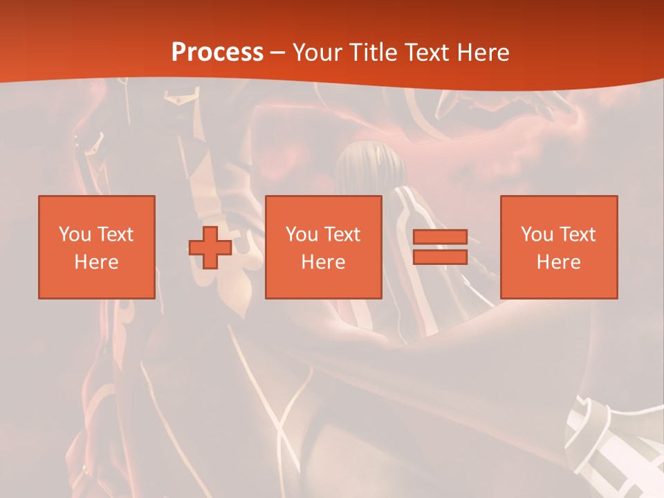A Man And A Woman Are Standing In Front Of A Full Moon PowerPoint Template