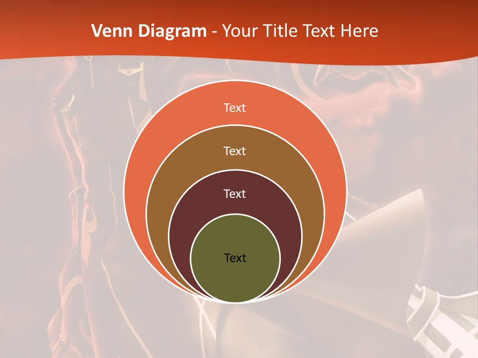 A Man And A Woman Are Standing In Front Of A Full Moon PowerPoint Template