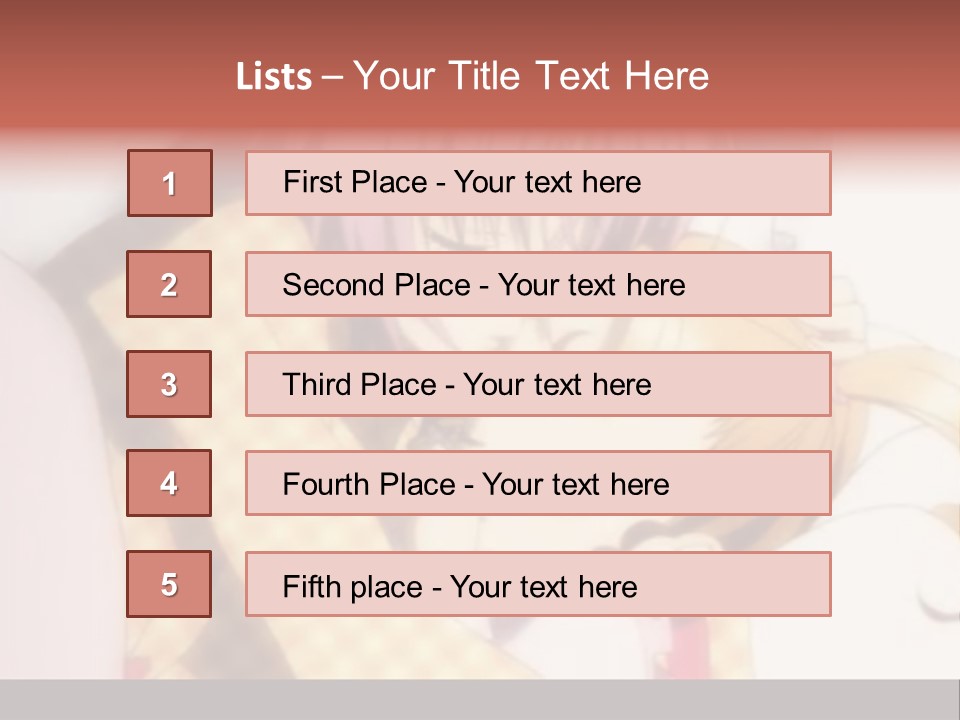 A Couple Of Anime Characters Hugging Each Other PowerPoint Template