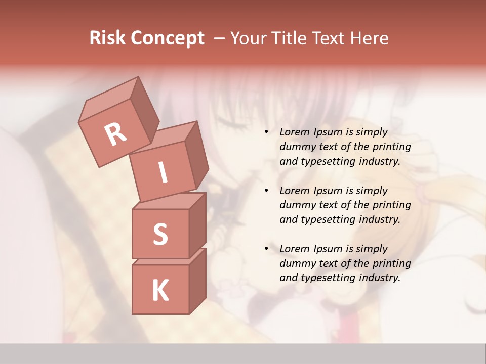 A Couple Of Anime Characters Hugging Each Other PowerPoint Template