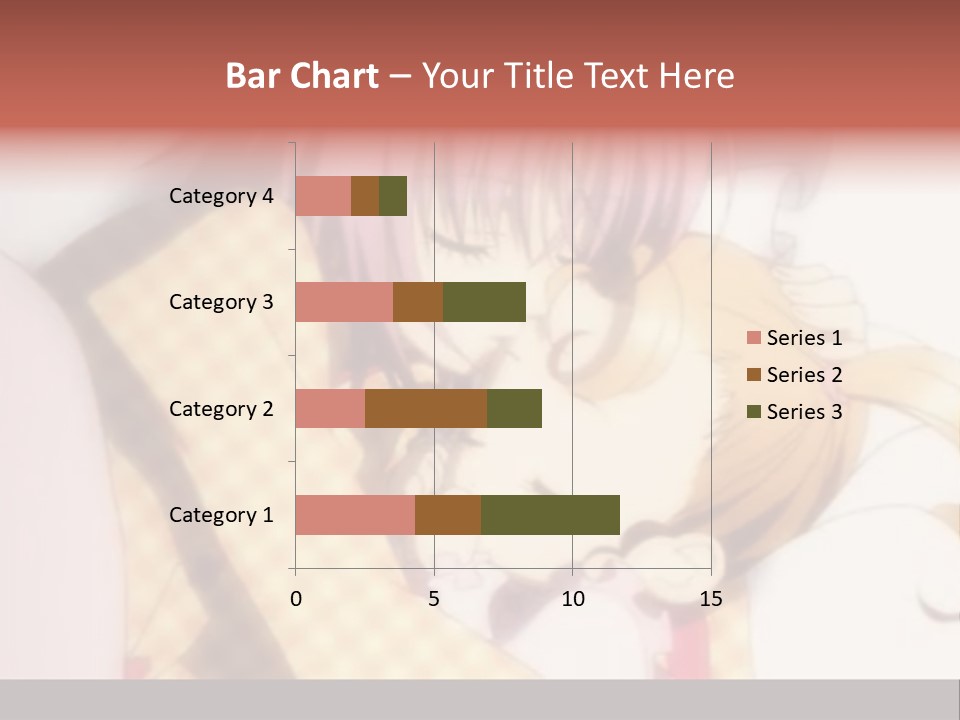 A Couple Of Anime Characters Hugging Each Other PowerPoint Template