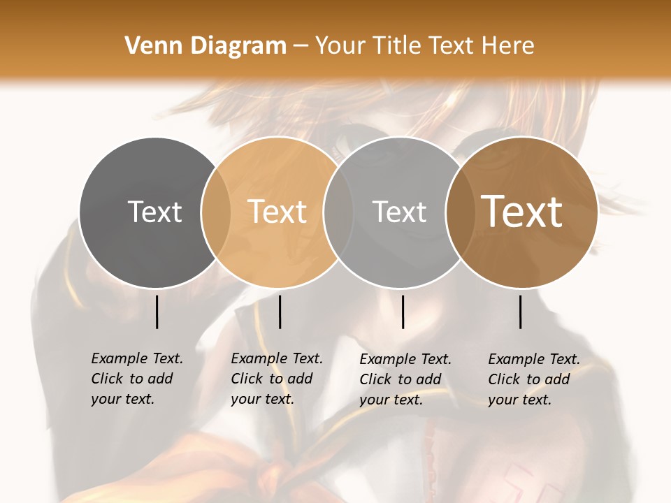 A Anime Character With Blonde Hair And Blue Eyes PowerPoint Template