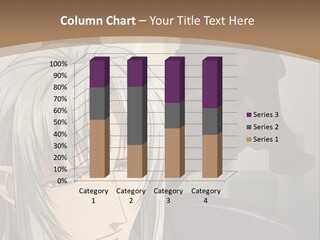 A Group Of Anime Characters With A Brown Background PowerPoint Template