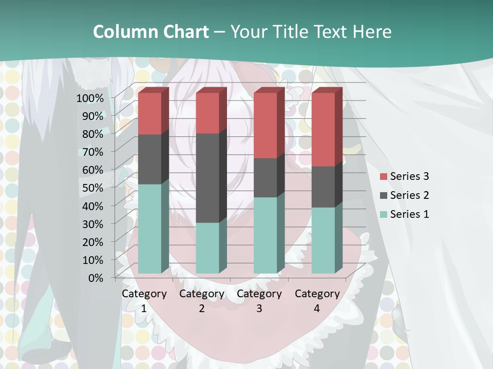 A Group Of Anime Characters Standing Next To Each Other PowerPoint Template