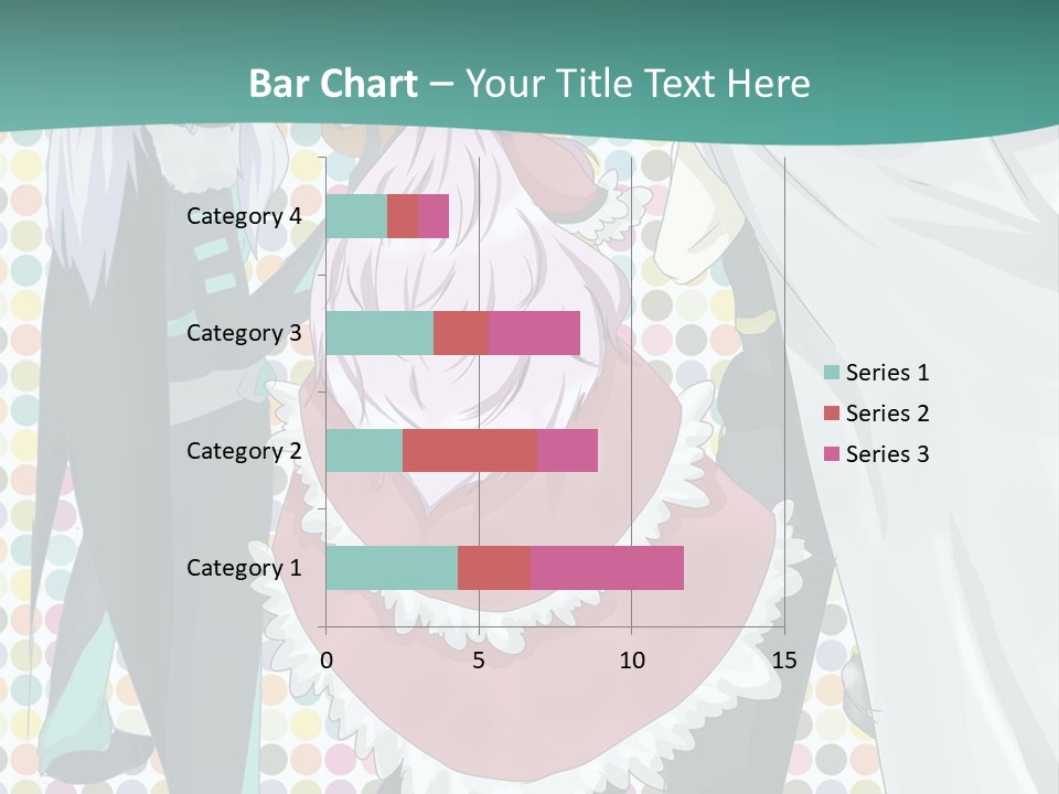A Group Of Anime Characters Standing Next To Each Other PowerPoint Template