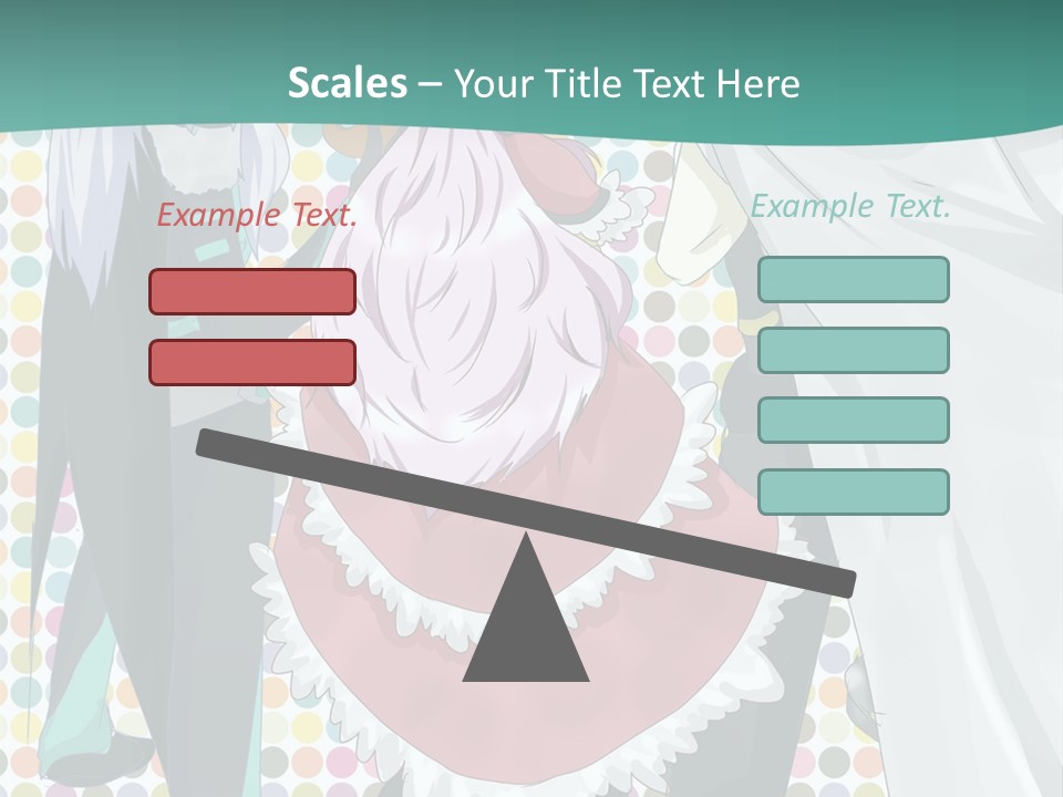 A Group Of Anime Characters Standing Next To Each Other PowerPoint Template